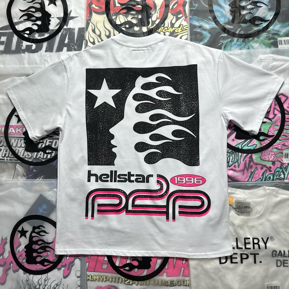 Hellstar Sport Logo T-shirt ‘White’ - Picture 5 of 7